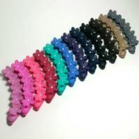 ราคา ที่หนีบผม รูปดอกไม้ ติดเพชร สีพาสเทล หลากสี (98541586)