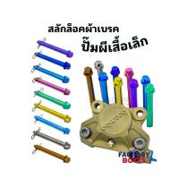 ราคา ไทเทเนียม สลักล็อกผ้าเบรคปั้มผีเสื้อเล็ก Brembo (23290252036)