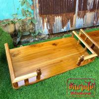 ราคา ⭐ขายส่ง⭐HNGM หิ้งพระ หิ้งพระหน้าเหลี่ยมไม้สักทอง หิ้งพระหน้าเหลี่ยมไม้สักติดผนัง สีใส ราคาส่ง (5675313138)