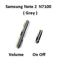 ราคา Samsung Galaxy Note 2 / Note2 ( N7100 , N7105 ) เปิดไฟ + ปุ่มปรับระดับเสียง สวิตช์กุญแจด้านข้างเปิด/ปิด (41068482133)