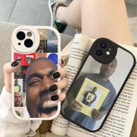 ราคา TP-1 ตลก Rapper K-Kanyes West Ye เคสโทรศัพท์หนังสําหรับ IPhone 16 17,15 14 13 12 Mini 11 14 Pro Max Xs X Xr 7 8 Plus (44375523296)