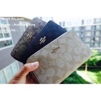 ราคา Coach Medium Id Zip Wallet In Signature Canvas กระเป๋าสตางค์ขนาดกลาง (8725615271)