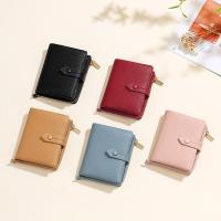 ราคา กระเป๋าสตางค์สำหรับผู้หญิง สไตล์สั้น พับได้ง่าย ใส่บัตรและเงินสดได้เยอะ (40461139016)