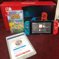 ราคา Nintendo Switch + animal crossing (4233442561)