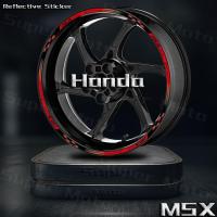 ราคา สะท้อนแสงรถจักรยานยนต์สติกเกอร์ล้อขอบDecalsเทปอุปกรณ์เสริมกันน้ําสําหรับHonda MSX 125 Grom125 MSX125 SF msx125 2022 RIM (28738114213)