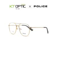 ราคา **โปรโมชั่นพิเศษ**POLICE แว่นตาทรงนักบิน รุ่น VPLN08K EXCLUSIVE FOR KT OPTIC(แถมฟรี! คูปองส่วนลดเลนส์เปลี่ยนสีเทาออโต้) (27461017230)