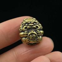 ราคา ทองเหลือง Distressed Transfer Pixiu จี้มีดจี้ EDC ร่มเชือกจี้ Push ยี่ห้อจี้ DIY หัตถกรรมโบราณ (55300877722)