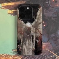 ราคา เคสป้องกันภาพวาดน้ำมันแบบส่วนตัวรูปเทวดาสำหรับ iPhone 14 16Pro 11 7/8 Plus 15ProMax 11Pro 13ProMax 14ProMax XSMAX 12Pro XS XR 16ProMax เคสแข็งกันกระแทกและกันฝุ่น D1P6 (41302761300)
