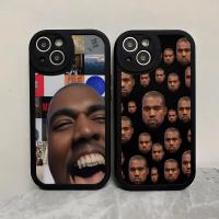 ราคา TP-1 ตลก Kanye West Ye เคสโทรศัพท์สําหรับ iPhone 17,15 Pro Max 14 Pro 11 13 12 Mini X Xr Xs 7 8 Puls Se Lambskin ซิลิโคน Sof (24481724507)