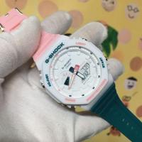 ราคา G-shock GA-2100-2A2DR นาฬิกาผู้หญิงสีชมพู สายนาฬิกาแฟชั่นเรซิ่น w478 (55450744770)