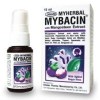ราคา Myherbal Mybacin Oral Spray WithMangosteen มายบาซิน สเปรย์พ่นคอ บรรเทาอาการไอ 15ml (20063237263)