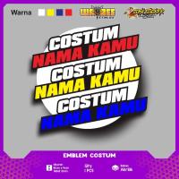 ราคา COSTUME EMBLEM YOUR NAME / 3D EMBLEM ACRYLIC MIROR MATERIAL (45001299453)