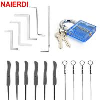 ราคา Naierdi ชุดเครื่องมือช่างกุญแจล็อก 3 In 1 พร้อมประแจถอดตะขอ (20845288214)