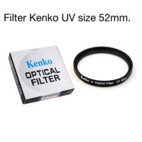 ราคา KENKO UV FILTER 52MM//0282// Filter Kenko UV52mm UV ฟิลเตอร์หน้า 52 mm (6792607571)