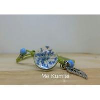 ราคา กำไลข้อมือ ดอกไม้แห้ง. พร้อมส่ง (720101988)