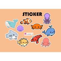 ราคา สติ๊กเกอร์ความงาม | สติ๊กเกอร์น่ารักๆ | สติ๊กเกอร์ตกแต่ง | สติ๊กเกอร์ Tumblr | สติ๊กเกอร์กันน้ํา | สติ๊กเกอร์สัตว์ทะเล (25078290286)