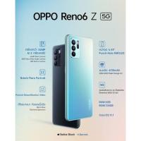 ราคา Oppo Reno 6Z 5G 8/128GB สีฟ้า/ดำ มือ 1 เครื่องใหม่ เครื่องแท้ศูนย์ไทย เคลียร์สต็อคจากศูนย์ พร้อมส่ง ประกันร้าน 3 เดือน (22110265110)
