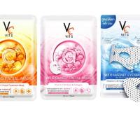 ราคา HOT(1 ซอง) Vit C Bio Facial Mask มาร์คน้องฉัตร มาร์ควิตซีเกาหลี / วิตซี Vit C Magnat Eye (42350896934)