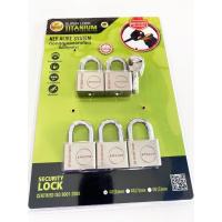 ราคา โคตรล็อค กุญแจ ระบบคีย์ไลด์ 40 MM 5 ตัวชุด อเมซอน super lock titanium (ดอกไข 4 ตัว) ทนสนิม เปิดฝาขวดได้ (26177622015)