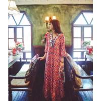 ราคา เดรสโบฮีเมี่ยนสีแดง (11650024422)