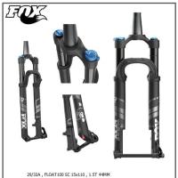 ราคา โช๊ค จักรยานเสือภูเขา FOX​ 29​/32A , FLOAT​ 100SC 15x110(BOOST) และ 15x100 1.5TAPER​ RAKE​ 44​ BLACK (11339540469)