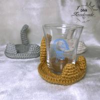 ราคา ที่รองแก้ว น้องแมว ที่รองแก้วถักไหมพรม (28085144128)