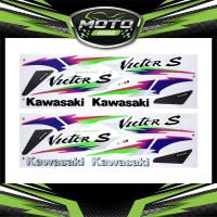ราคา สติ๊กเกอร์ Victor S ปี1996 สติ๊กเกอร์ วิคเตอร์ 150 ปี96 Kawasaki Victor 150 (28001405670)