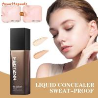 ราคา FAVORITEGOODS Liquid Foundation, Oil-Control Matte Face Foundation Cream, กันน้ํา Full Coverage Sweat Proof Full Coverage Liquid Foundation (47050197099)