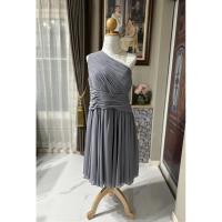 ราคา ชุดราตรีสั้น(ไซส์ 4XL)สีเทา #มือสอง# (24708570872)