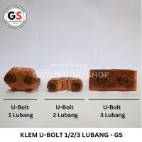 ราคา Ready JT U-Bolt 1/2/3 Way / แคลมป์สายดิน U-Bolt 1/2/3 หลุม (54601273306)