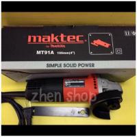 ราคา เครื่องเจียร MAKTEC MT91A เจียรมือ 4 นิ้ว แท้ 540 W มีประกัน 6 เดือน เครื่องเจียรไฟฟ้า เครื่องเจียรไร้สาย (3157147410)