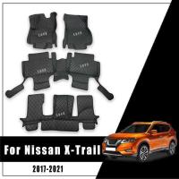 ราคา สําหรับNissan X-Trail Xtrail 2023 2022 2021 2020 2019 2018 2017 7 ที่นั่งรถพรมปูพื้นอัตโนมัติภายในเท้าพรมอุปกรณ์เสริม (45150632849)