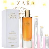 ราคา น้ำหอม ZARA แท้100% Golden Decade Zara for women แบ่งขาย 2/5/10ml. (29374609856)