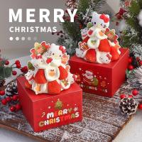 ราคา 2026 Christmas Sanrio Hello Kitty Cat Head Cake Decorative Plugin Soft Glue น่ารัก (40525488195)