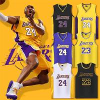 ราคา เสื้อบาสเก็ตบอล Lakers สำหรับเด็กและผู้ใหญ่ พร้อมหมายเลข 24 และ 23 (56600738881)