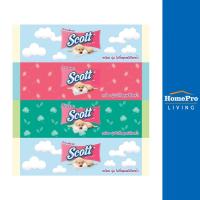 ราคา SCOTT กระดาษเช็ดหน้า SOFT PACK 120 แผ่น แพ็ค4 (16499411783)