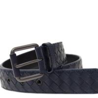 ราคา เข็มขัด Bottega Veneta Intrecciato belt ของแท้ 100% 95cm 34-38นิ้ว (42411851793)