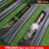 ราคา สินค้าใหม่ล่าสุด!!! ชายบันได Pajero sport 2016 2017 2018 2019 2020 ครอบเต็มสีดำ (7228934423)