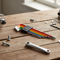 ราคา ชุดประแจหกเหลี่ยม 7 ชิ้น สีสันสดใส สําหรับซ่อมจักรยาน พับเก็บได้ ใช้งานสะดวก ชุดอเนกประสงค์สําหรับจักรยานเสือภูเขา (42173678823)