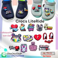 ราคา JBLR ” ตัวติดรองเท้ามีรู crocs LiteRide “ แบด บันนี่ ” shoe Charm Crocs LiteRide “ Bad Bunny “ JBB งานดี คมชัด (13898965457)