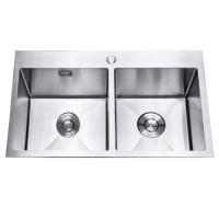 ราคา (Teka) อ่างล้านจาน 2 หลุม รุ่น TQB 2B สี สแตนเลส ขนาด 100 ซม. ฟรี ก๊อกน้ำเย็น (11278032402)