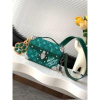 ราคา LOUIS VUITTON SOUL TRUNK Monogram Heritage Box กระเป๋าสะพายไหล่สำหรับผู้ชาย M12686 820 (25244366399)