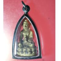 ราคา SAM06---พระกริ่งกะไหล่ทอง ไม่ทราบที่ พร้อมเลี่ยมกรอบ (48550676467)