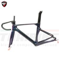 ราคา เฟรมจักรยานเสือหมอบคาร์บอนดิสก์เบรค T.WITTER R10 DB สีพิเศษ (13456112286)