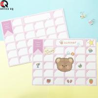 ราคา แพลนเนอร์ Planner ขนาด A4 กระดาษแบบแพลนเนอร์ แพลนเนอร์รายเดือน แพลนเนอร์การ์ตูน กระดาษแพลนเนอร์ 20 แผ่น กระดาษฉีก (21683276832)