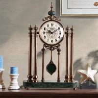 ราคา นาฬิกาตั้งโต๊ะสไตล์ยุโรปย้อนยุค ตกแต่งห้องนั่งเล่นหรูหราและสร้างสรรค์ (40420718833)