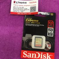 ราคา SanDisk Extreme SD Card 64 GB Speed 90MBs (1153565075)