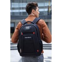 ราคา Aspensport กระเป๋าเป้ สะพายหลัง ชาย หญิง Laptop 15-16 นิ้ว รุ่น AS-B22 สีดำ-แดง (932490364)