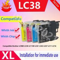 ราคา ใช้งานร่วมกับ LC39 Brother ตลับหมึก LC16 LC67 LC60 LC61 LC65 LC38 LC11 LC975 LC990 LC980 LC985 LC1100 สําหรับ DCP J125 (41224800291)