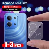 ราคา 3in1 ฟิล์มกล้องสําหรับ Redmi 15C 4G Redmi15C Xiaomi 2025 โปร่งใสคลุมทั้งหมดป้องกัน HD Clear View เลนส์ Protector กระจกนิรภัยป้องกันรอยขีดข่วน (42465726191)